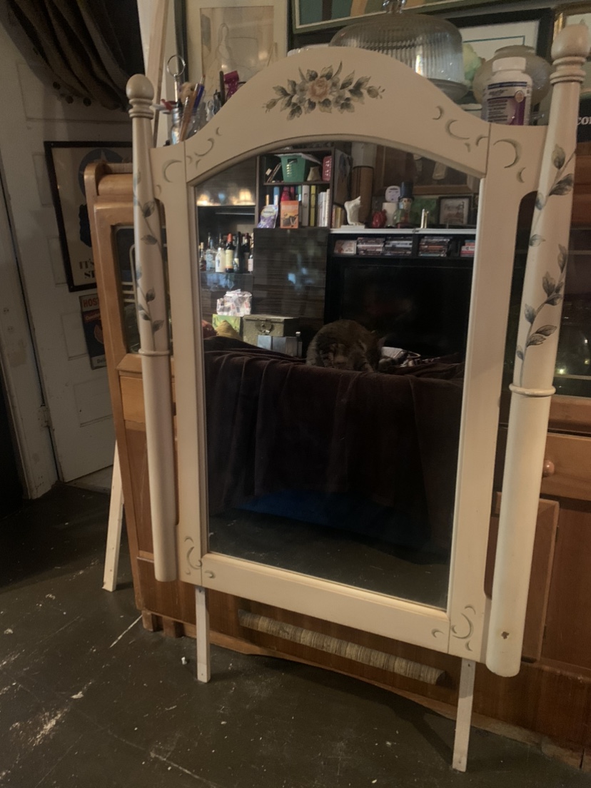 Vintage Floral Mirror - photo 2