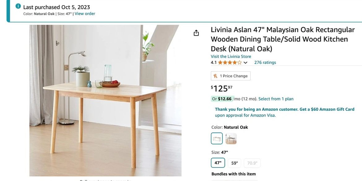 Oak Dining Table - photo 4