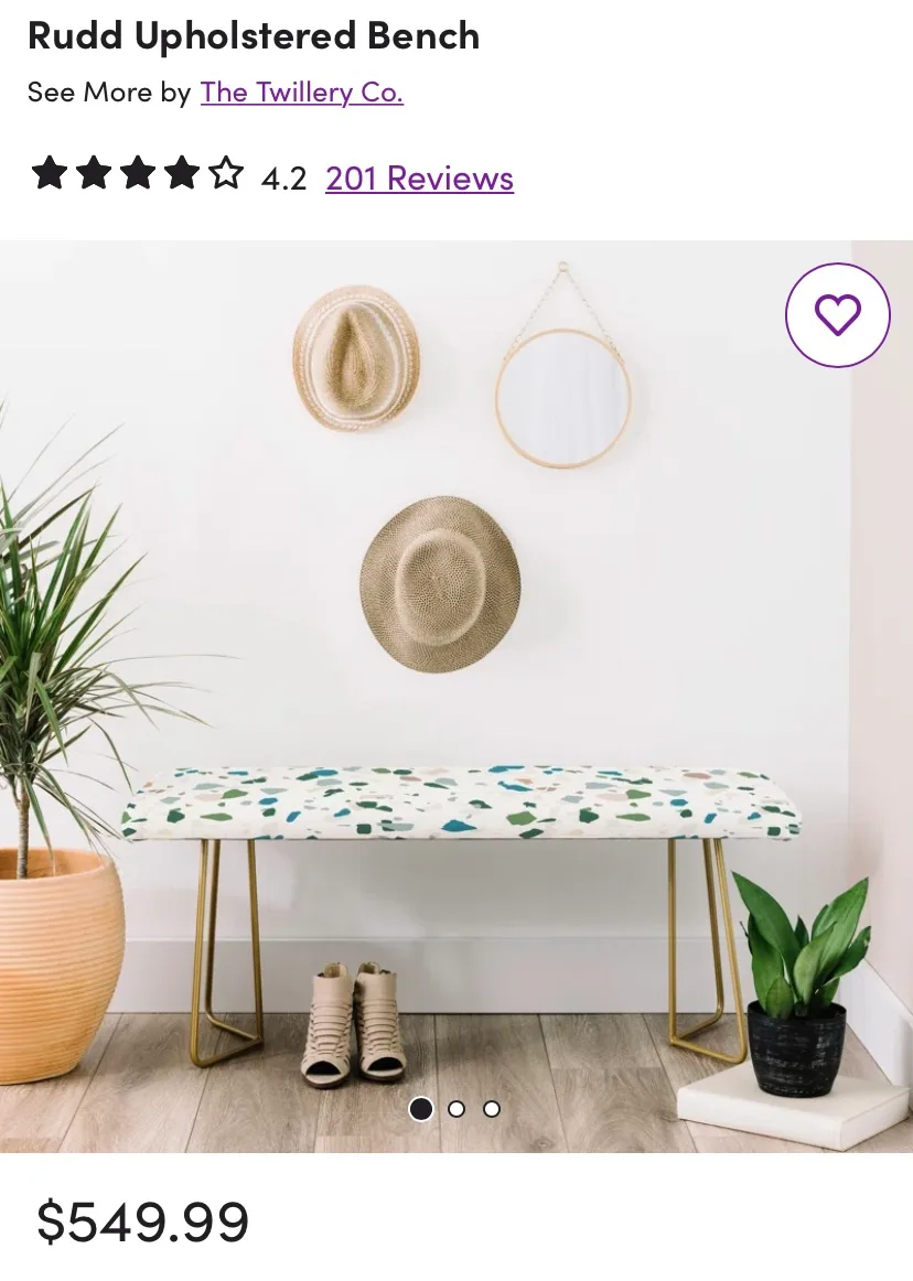 Decorative Bench image indicator(2)