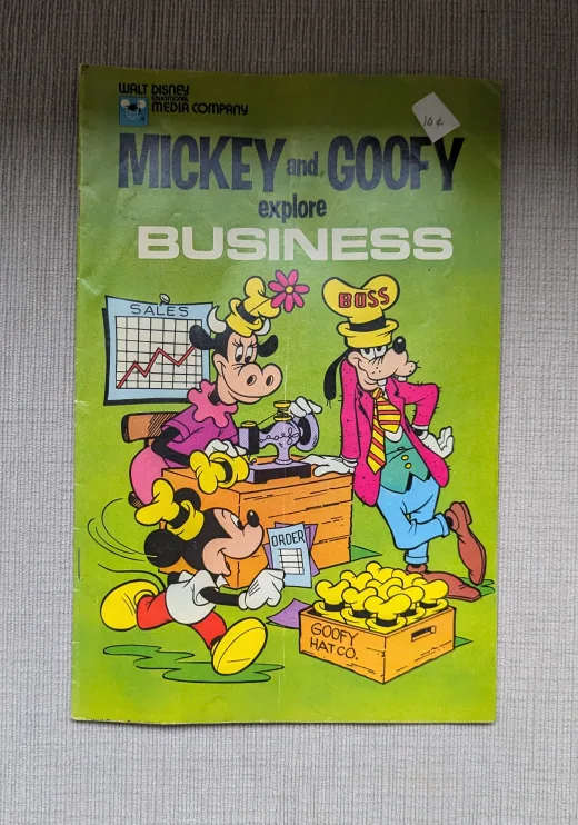🥕 Mickey and Goofy Explore Business Comic Book 🥕 thumbnail