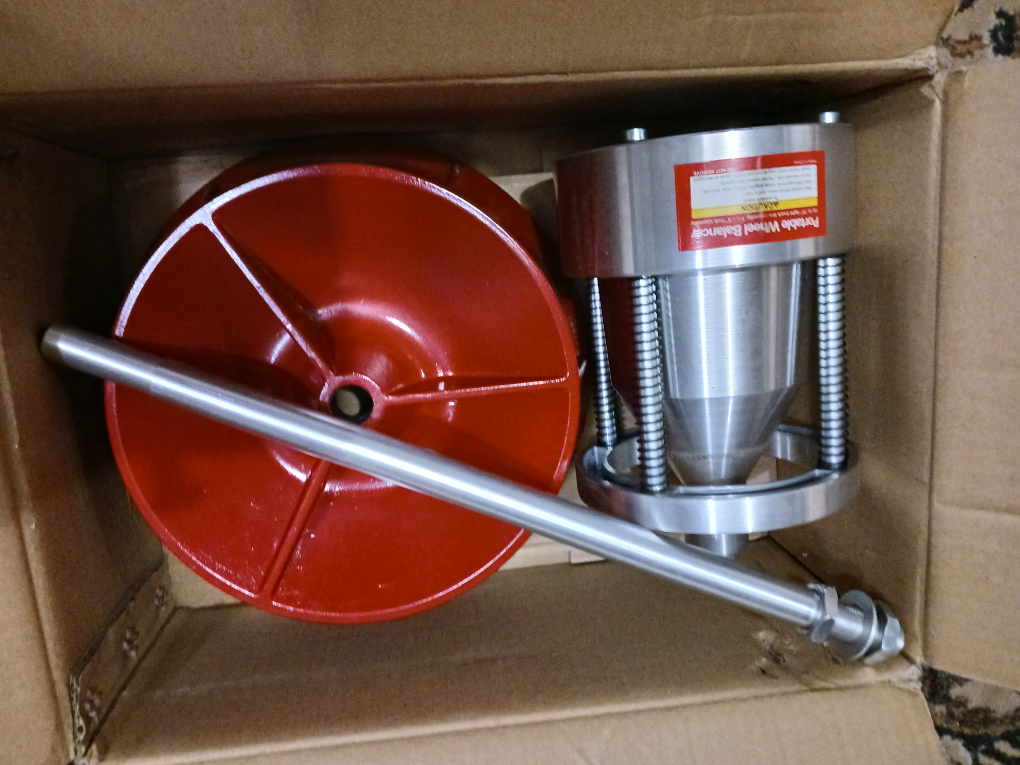 Portable Wheel Balancer and Steel Wheel Weights - photo 4
