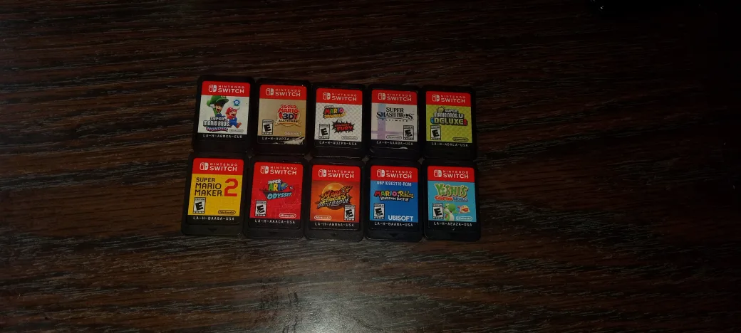 Nintendo Switch Games different prices, which specific game image indicator(3)