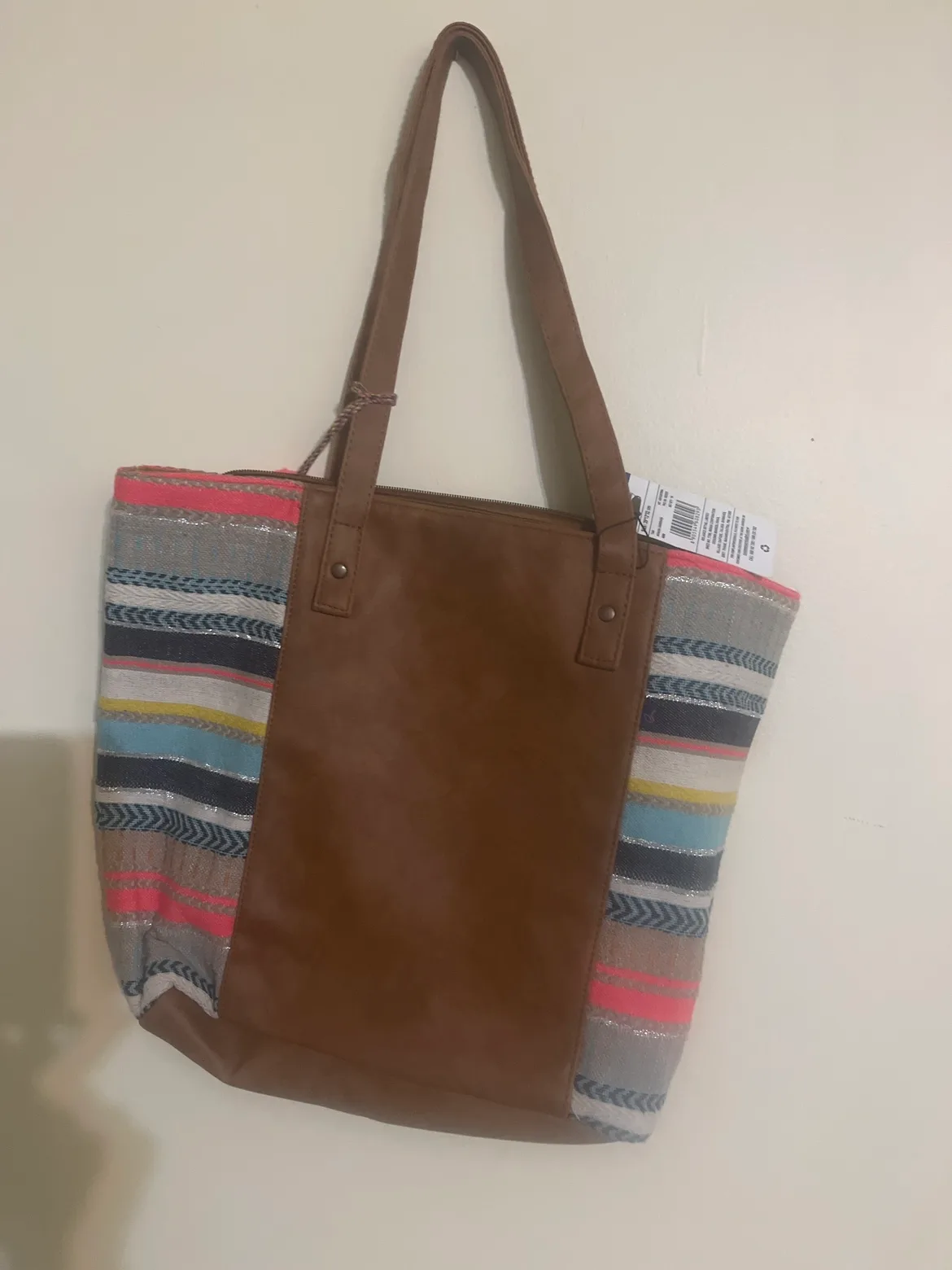 #freecycle Striped Tote Bag thumbnail