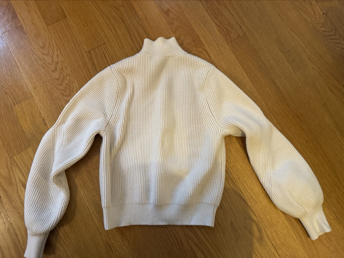 Zara Mock Neck Knitted Sweater - photo 2