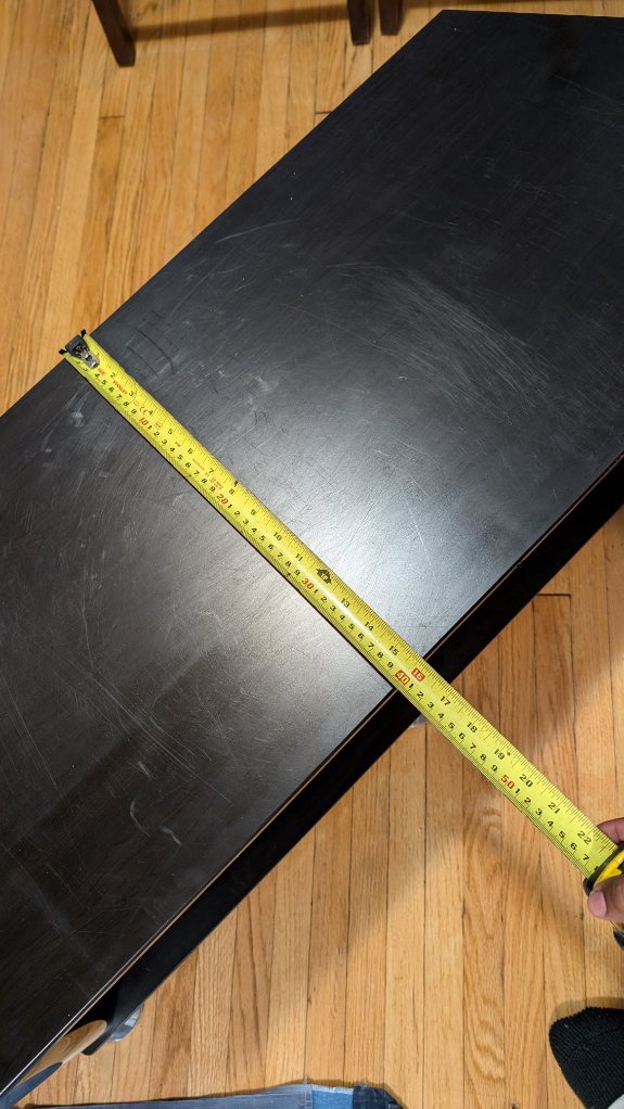 TV Stand - Black with Chrome Accents - photo 3