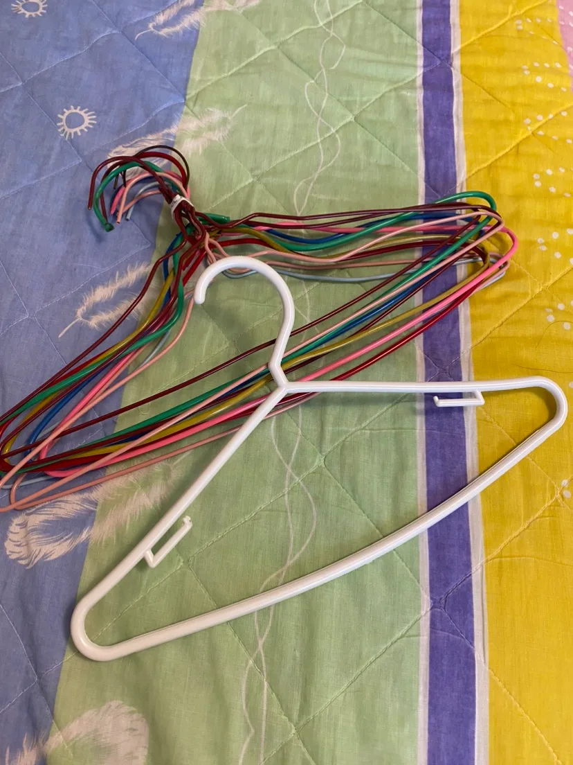 Multicoloured Wire Hangers thumbnail