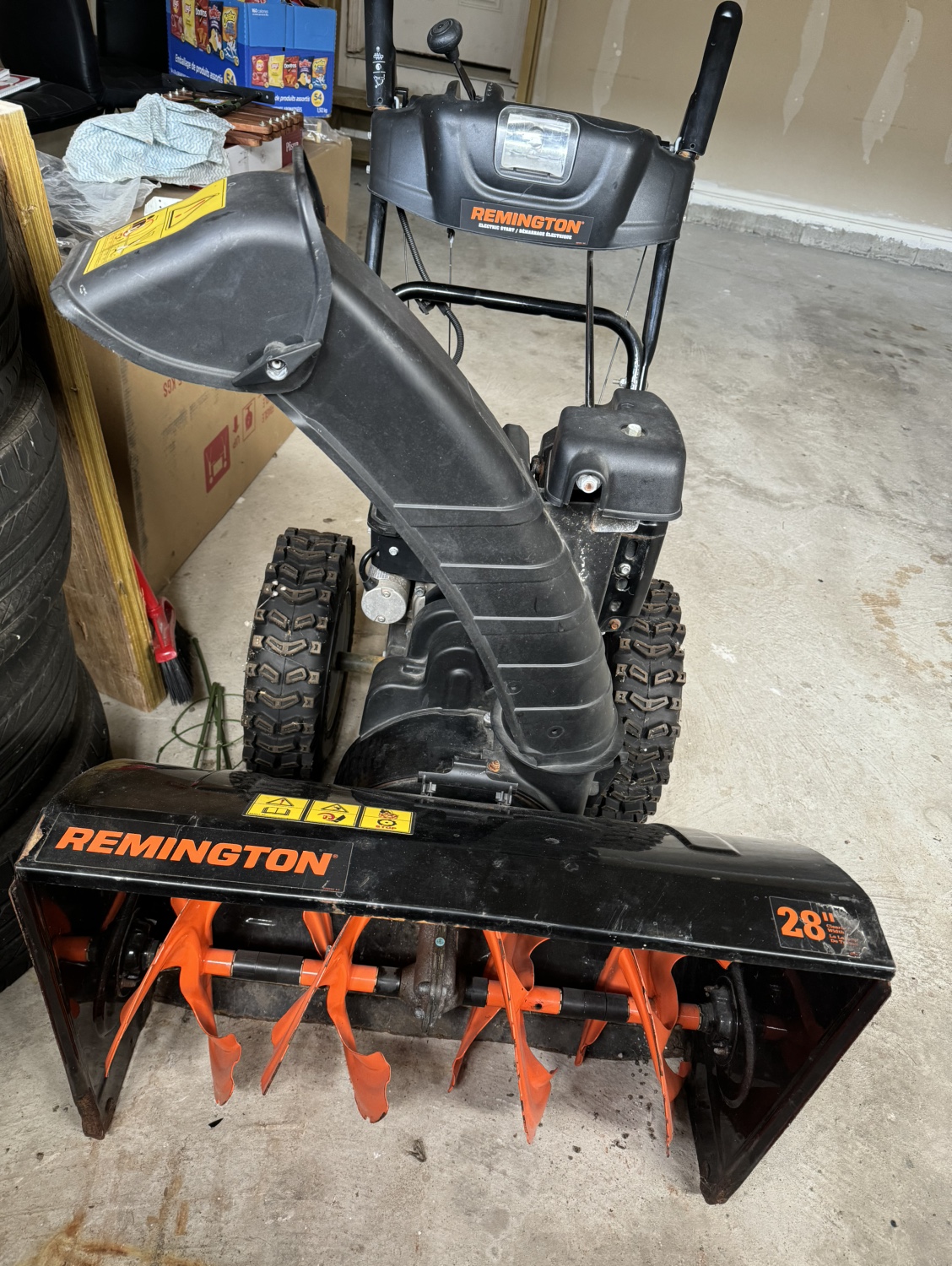 Remington 28" Snowblower