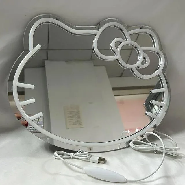 Hello Kitty Neon Light Mirror image indicator(2)