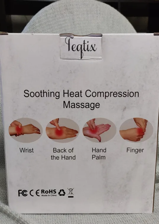 Teqtix  Hand Massager NIB thumbnail