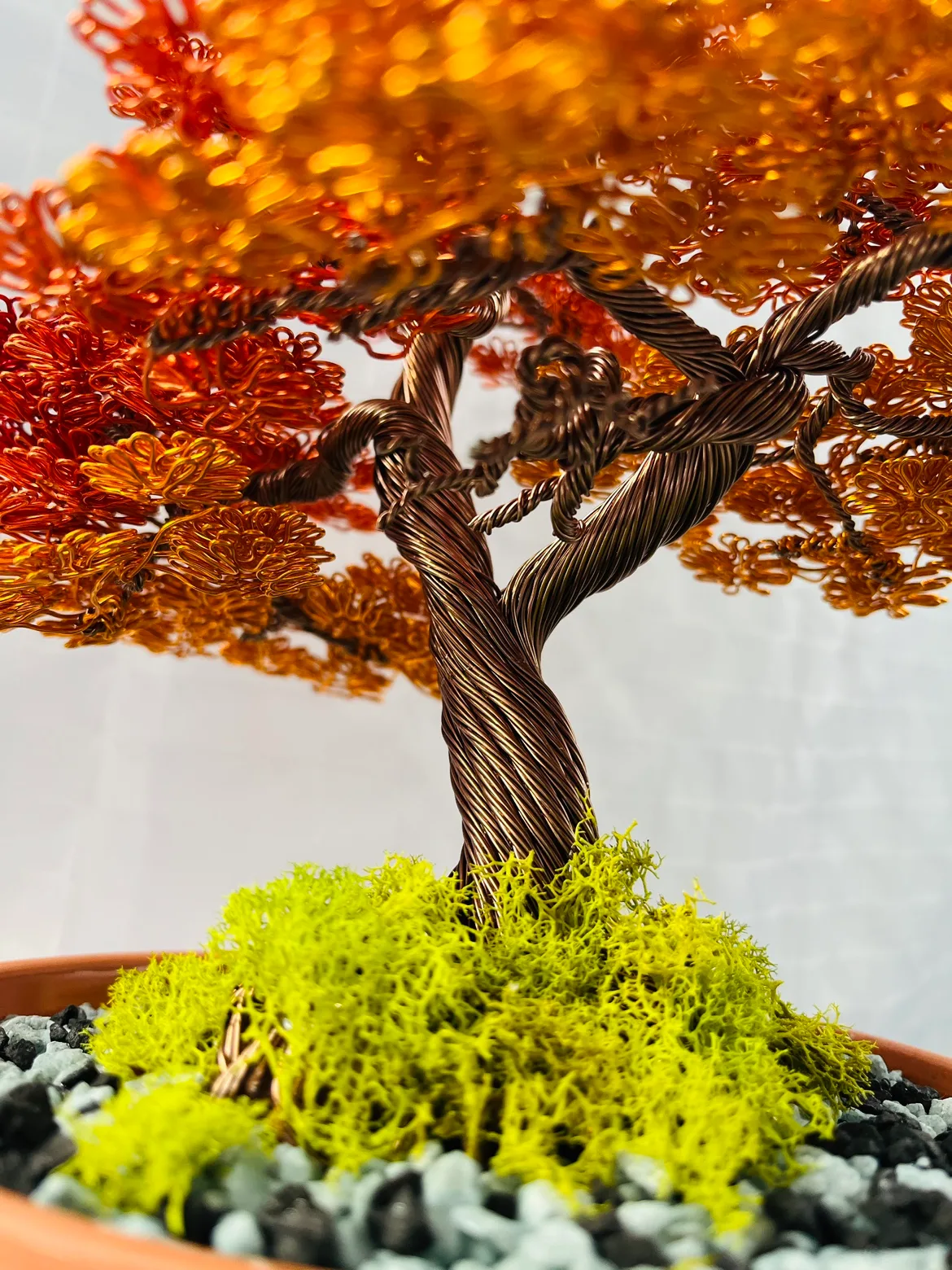 AUTUMN(FALL) WIRE BONSAI TREE image indicator(5)