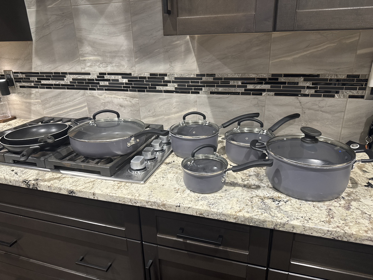 Cookware Set T FAL 12 pieces