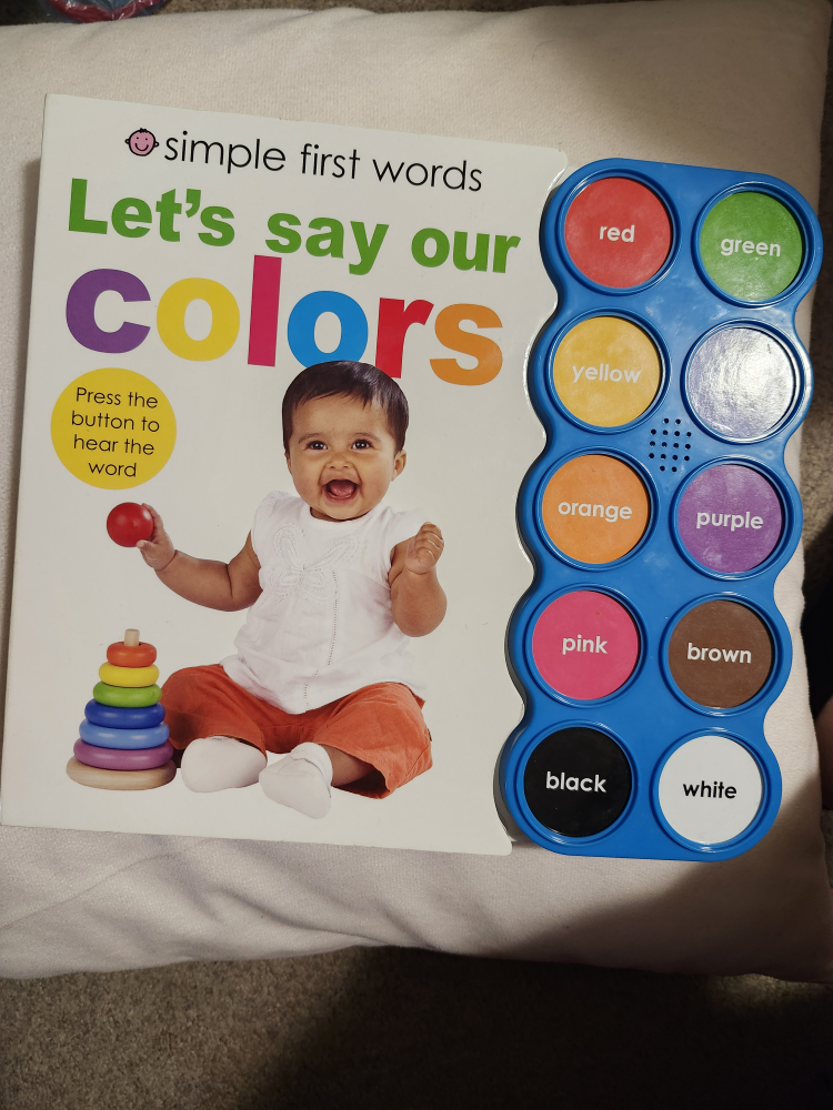 Let's Say Our Colors Book #freecycle #cyclefree