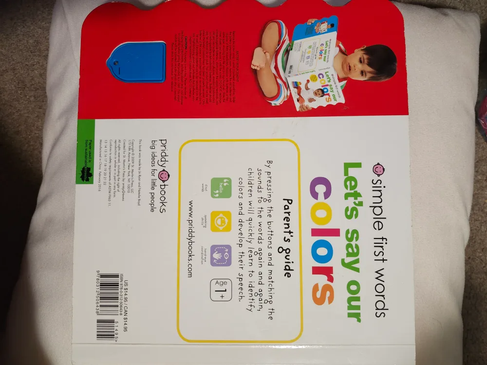 Let's Say Our Colors Book #freecycle #cyclefree image indicator(2)