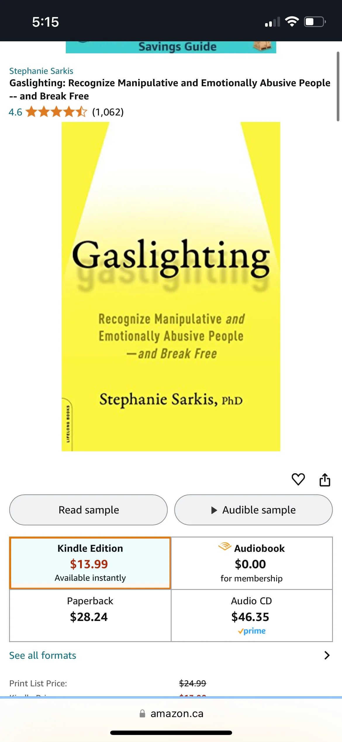 Gaslighting by Stephanie Moulton Sarkis, PhD thumbnail