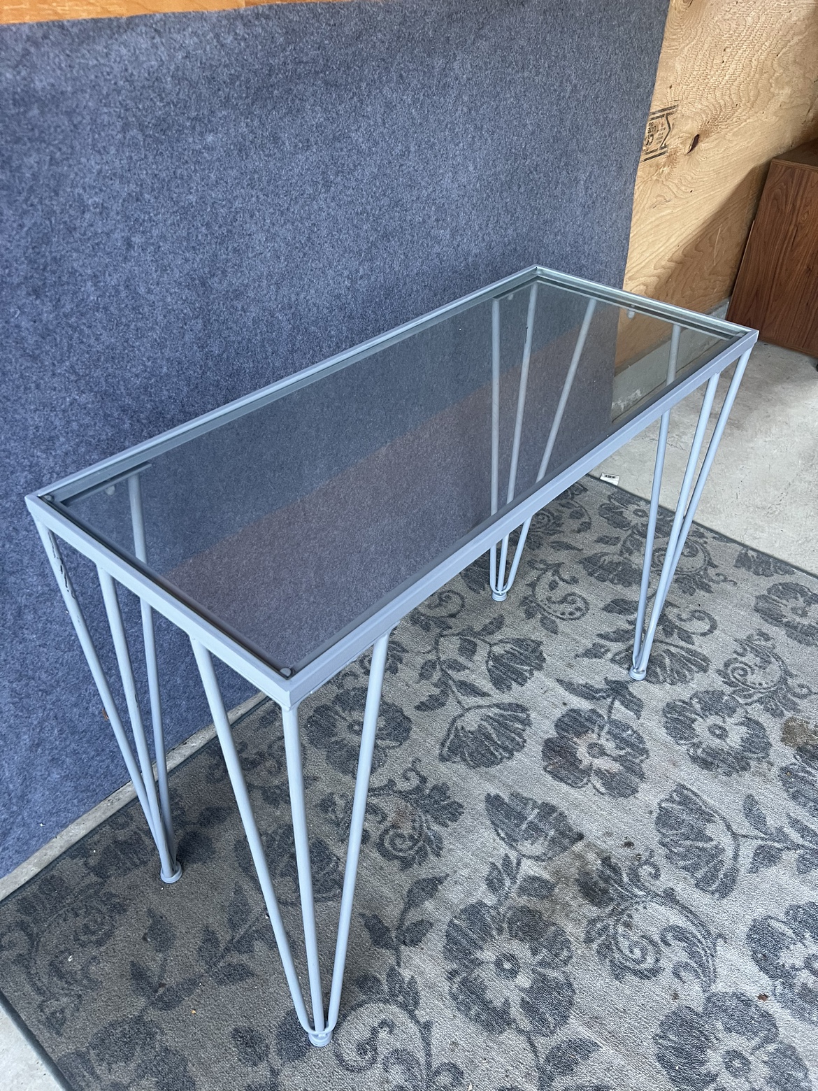 Grey Entry Console Table - photo 4