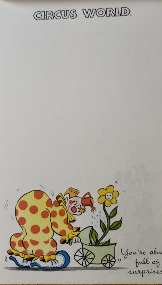 Circus World Notepad image indicator(6)