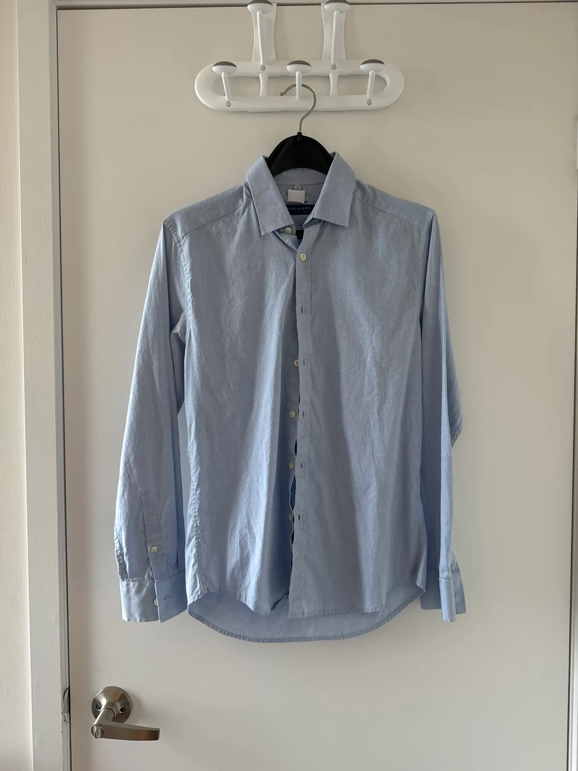 Men's Blue Long Sleeve Shirt thumbnail