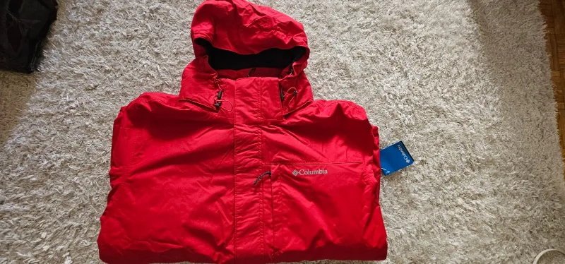 Columbia Men's Omni Tech Heat Interchange  Red Winter Jacket image indicator(5)