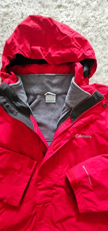 Columbia Men's Omni Tech Heat Interchange  Red Winter Jacket image indicator(6)