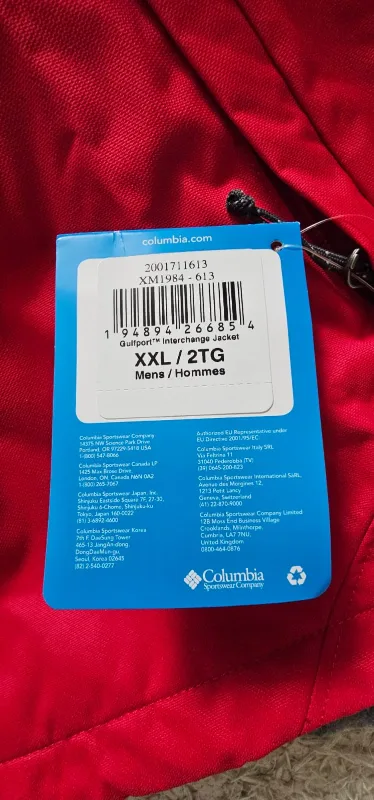 Columbia Men's Omni Tech Heat Interchange  Red Winter Jacket image indicator(8)