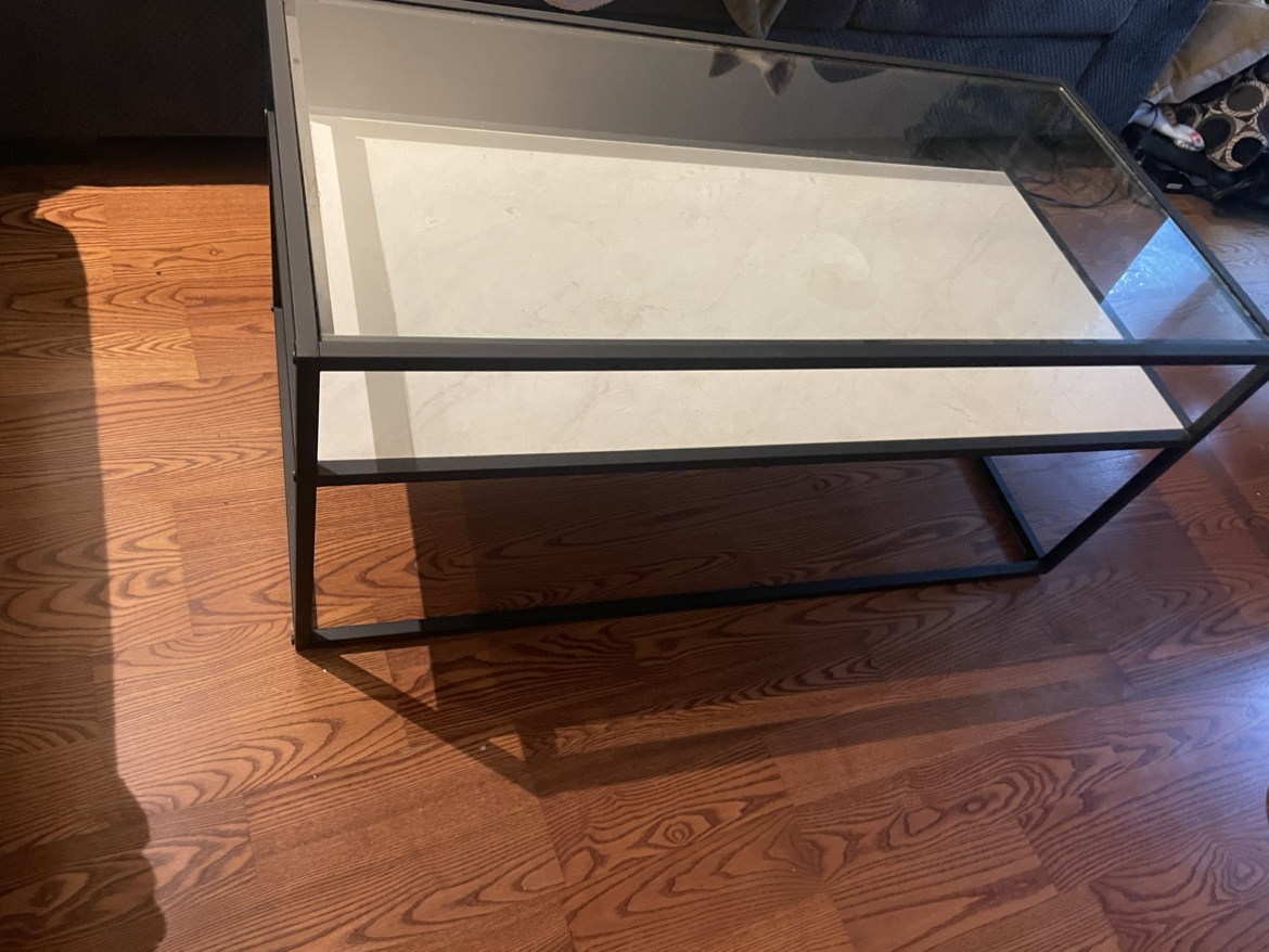 Glass Top Coffee Table - photo 2