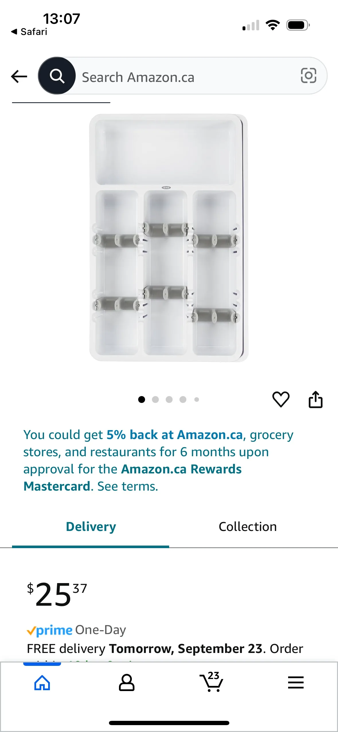 OXO Good Grips Drawer Organizer image indicator(2)