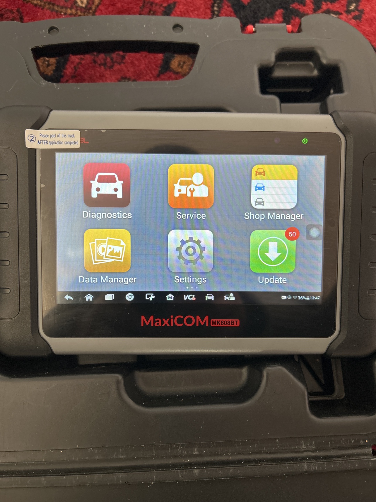 MaxiCOM MK808BT Diagnostic Scanner - photo 3