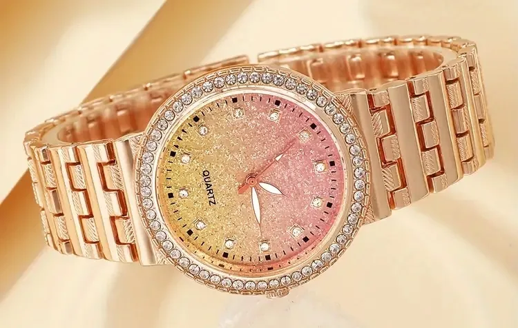 Women's  Rhinestone Watch image indicator(6)