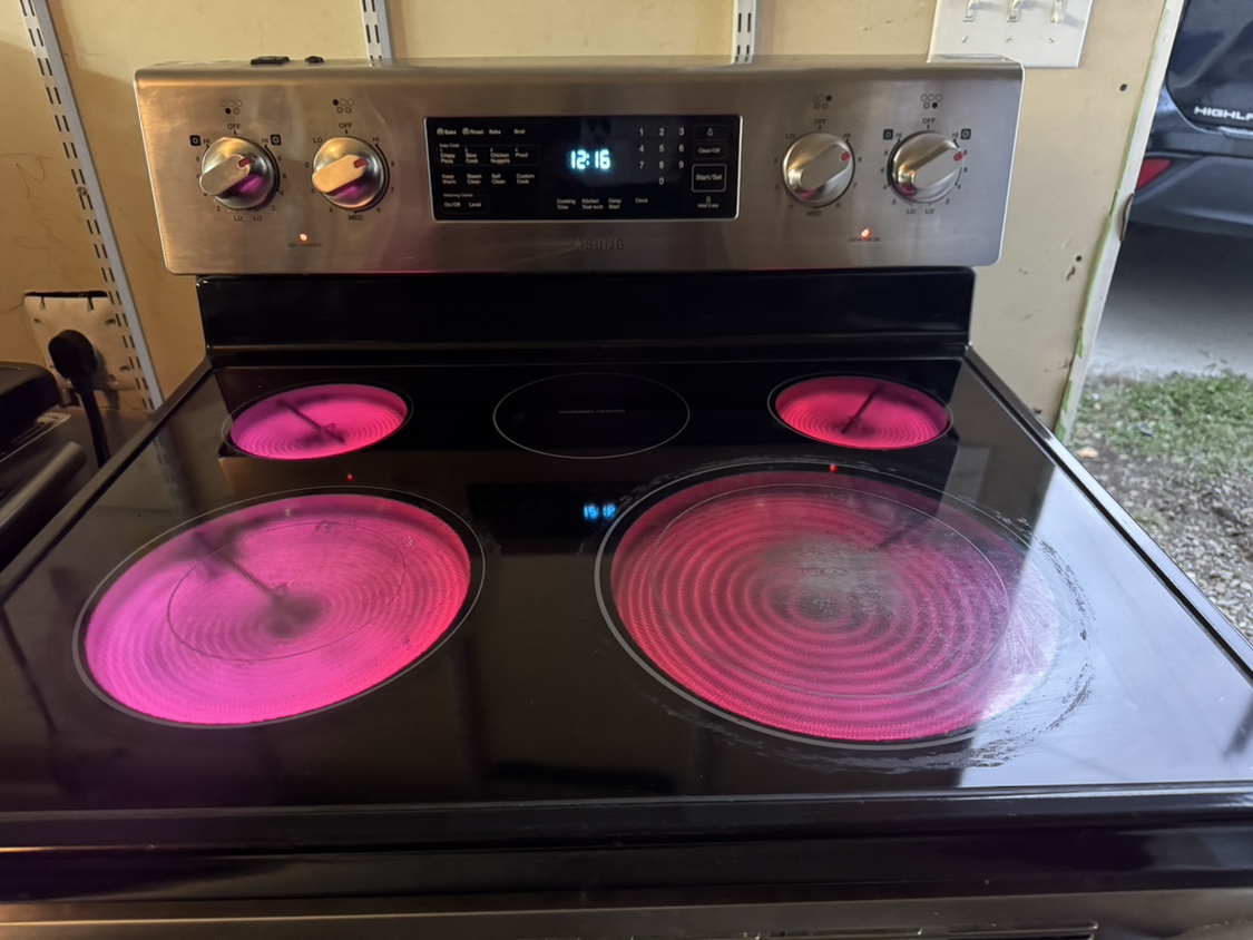 Samsung Stainless Steel Stove