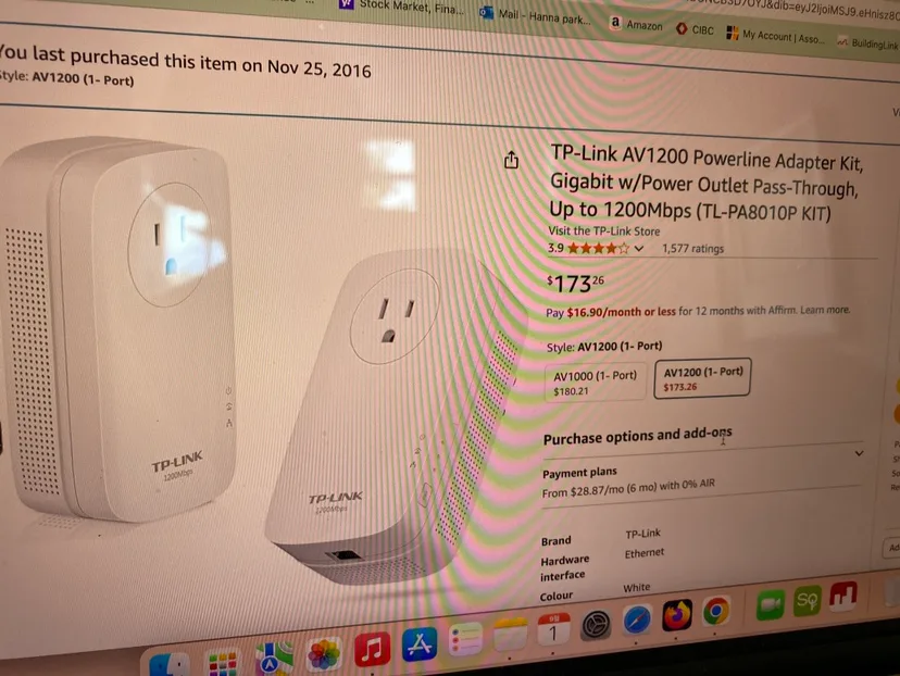 TP-Link AV1200 power line adapter kit image indicator(3)