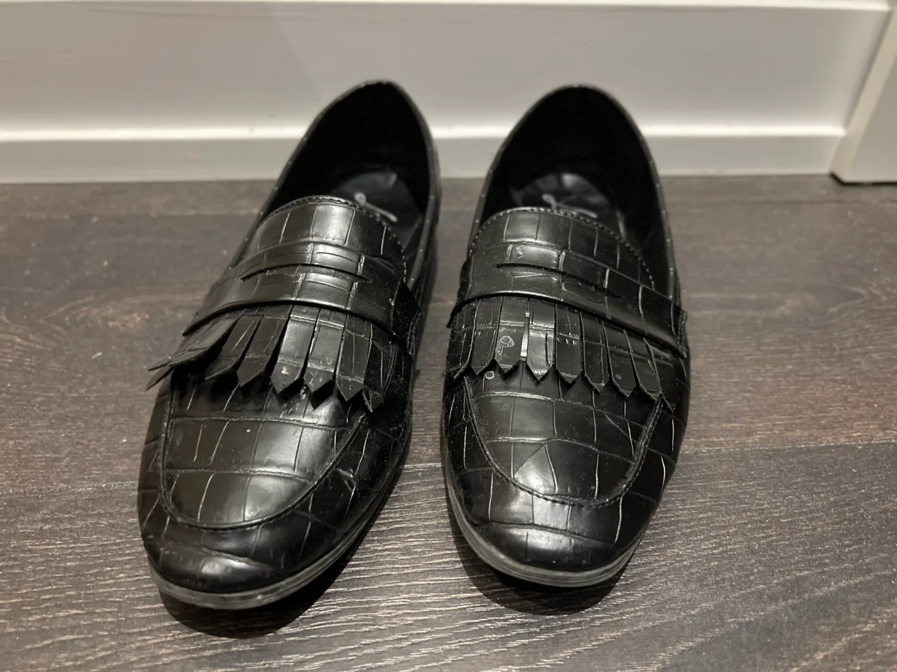 Black Tassel Loafers thumbnail