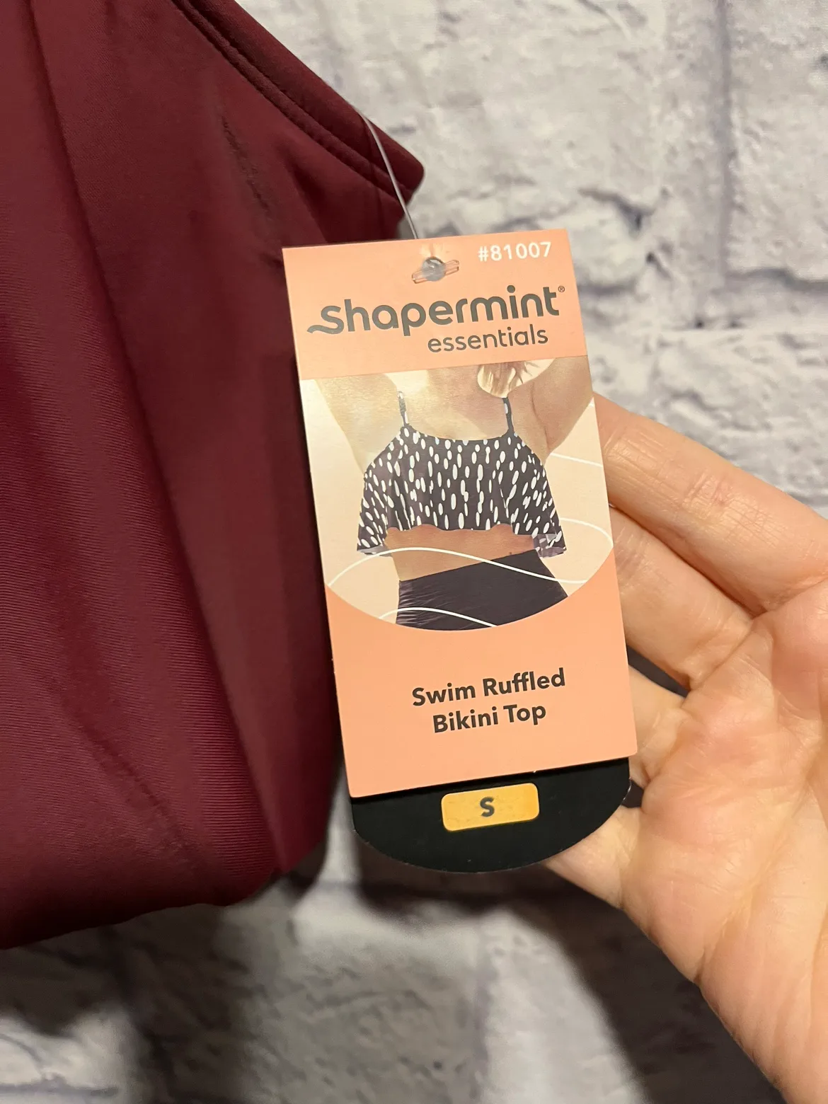 New Shapermint Essentials Swim Top Small image indicator(2)