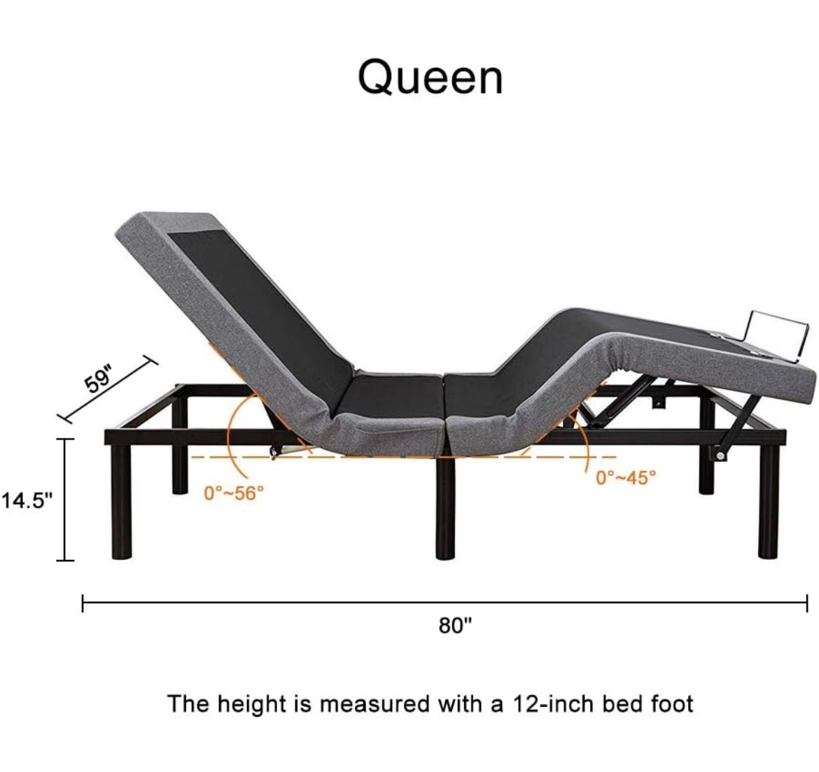 Adjustable Bed (German OKIN motors, #Anti-Snore #Zero Gravity) - photo 3