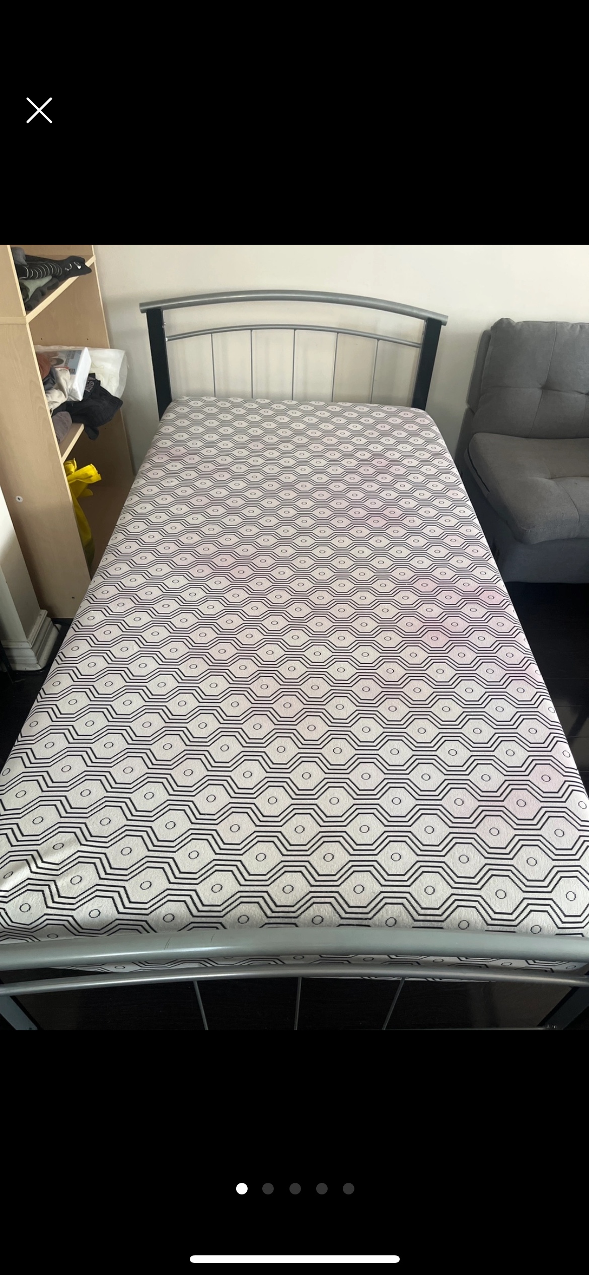 Metal twin  Bed Frame