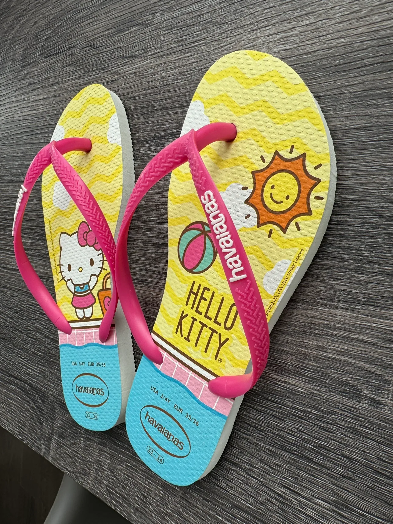 Havaianas Kids Hello Kitty Flip Flops image indicator(2)