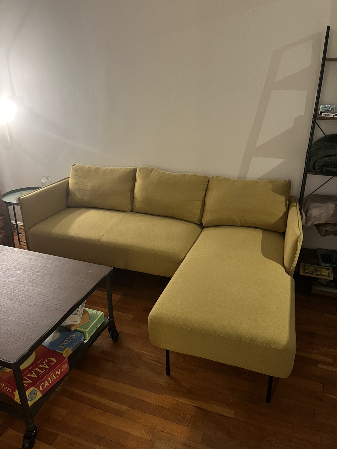 Cute Yellow Sectional Sofa - photo 2
