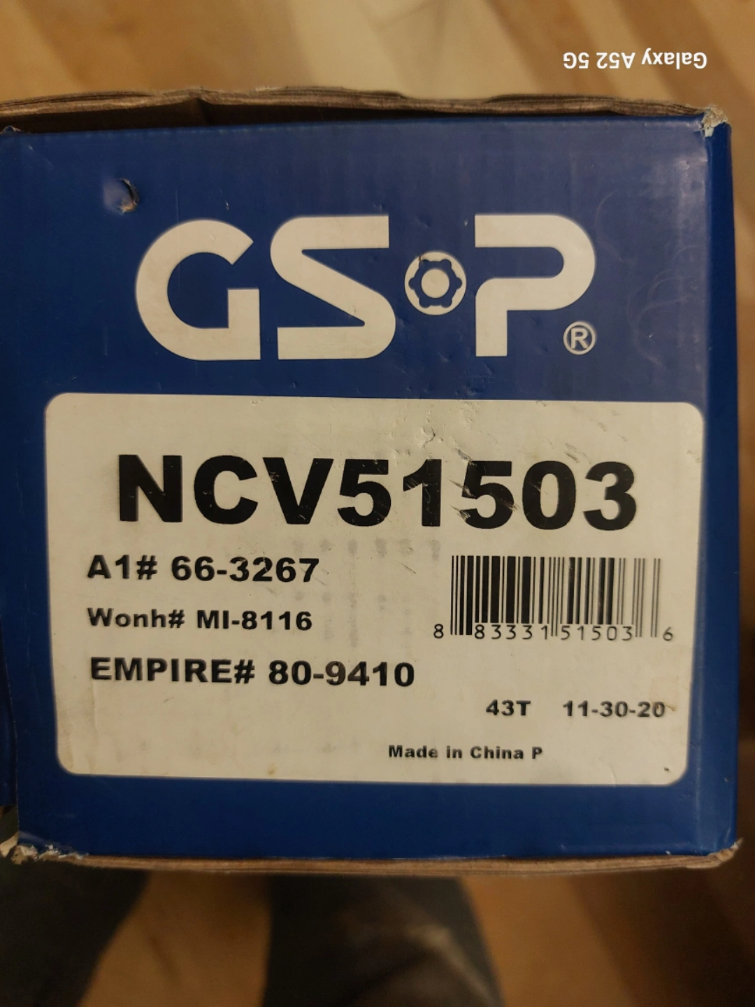 CV joints for a 2000 Mitsubishi