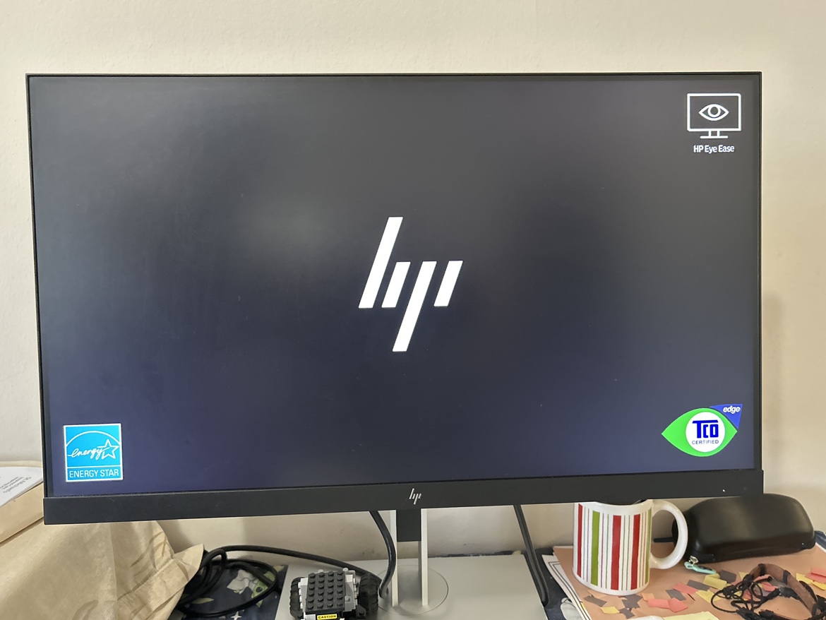 HP E24q G4 Monitor - 23.8-inch diagonal QHD monitor. - photo 2