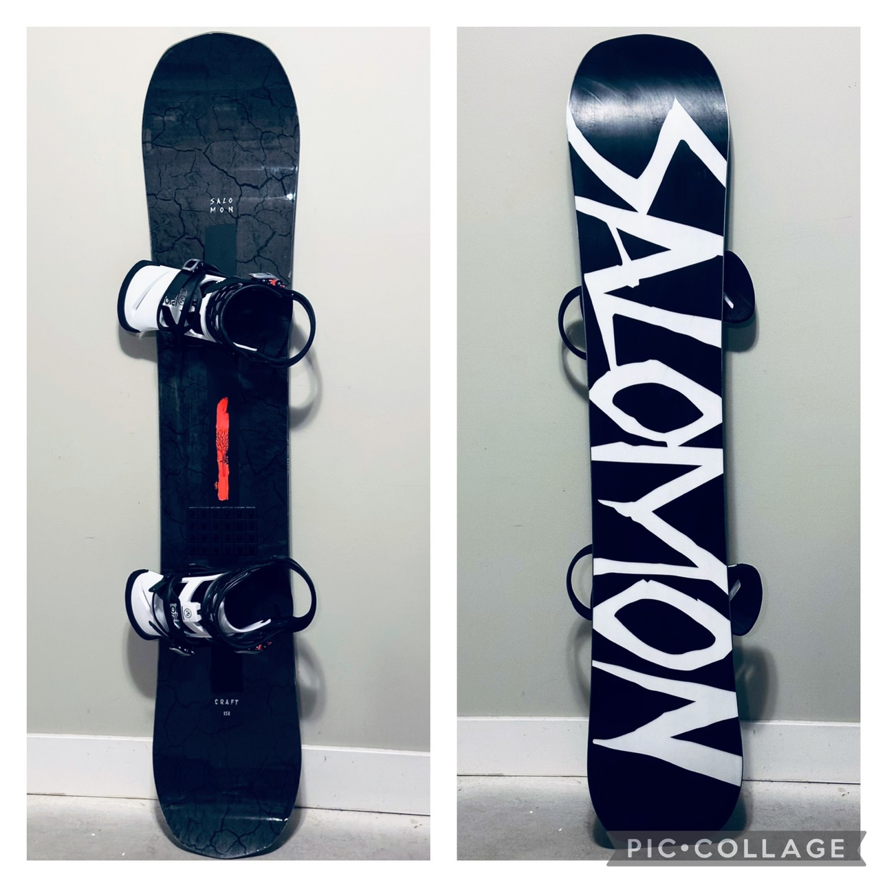 158cm Salomon Craft Snowboard 2022 + Burton Mission Sz L
