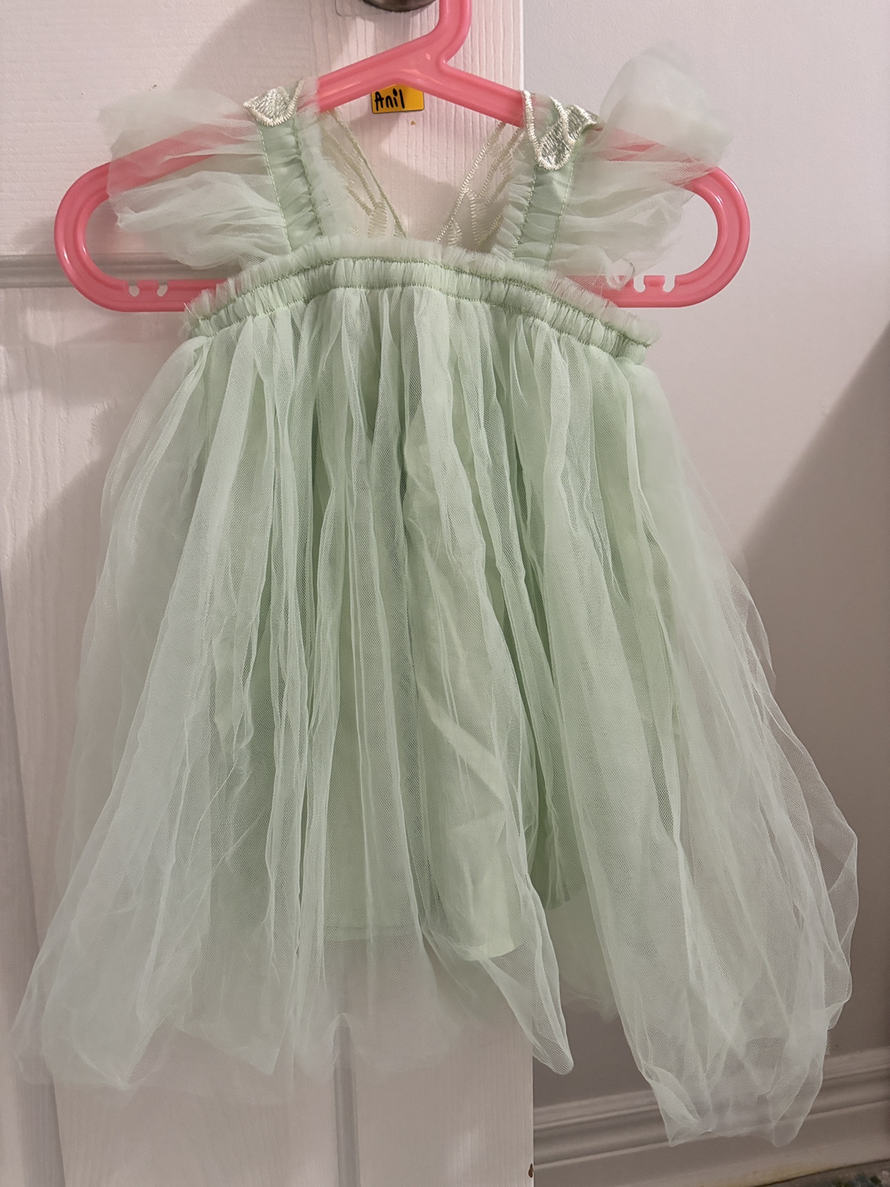 Green Butterfly Tutu Dress