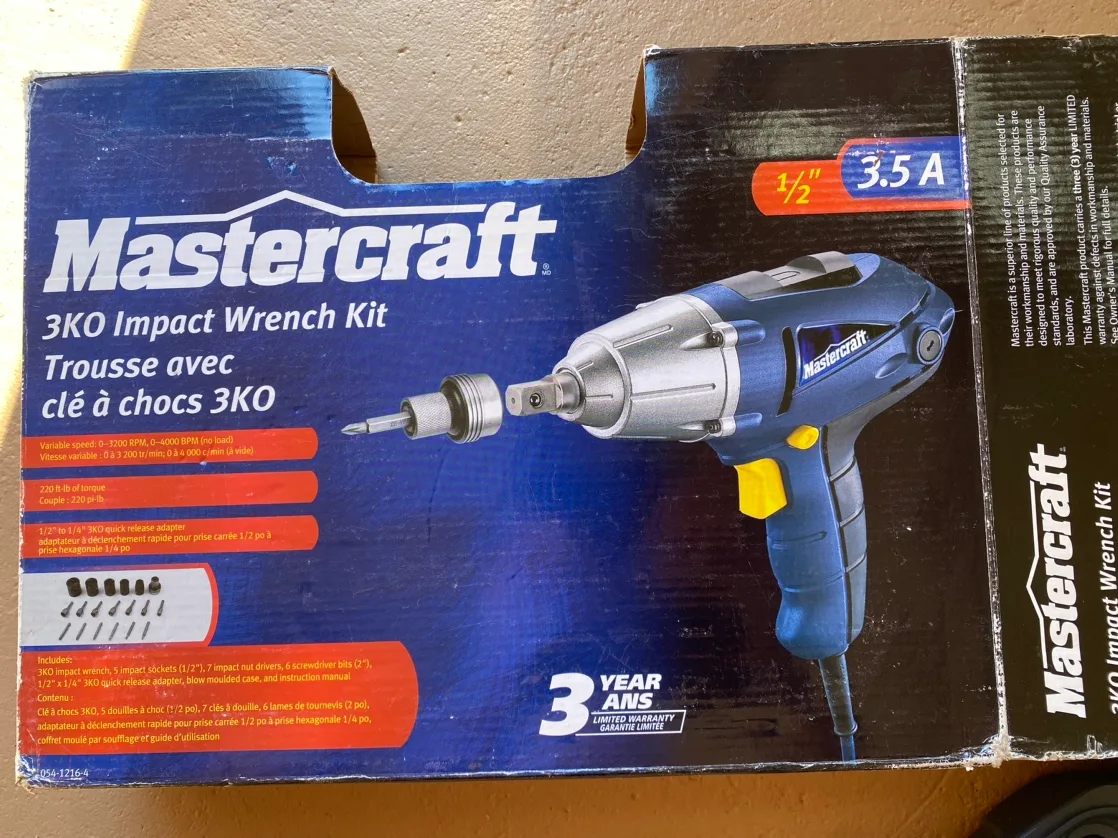 Mastercraft 3KO Impact Wrench image indicator(3)