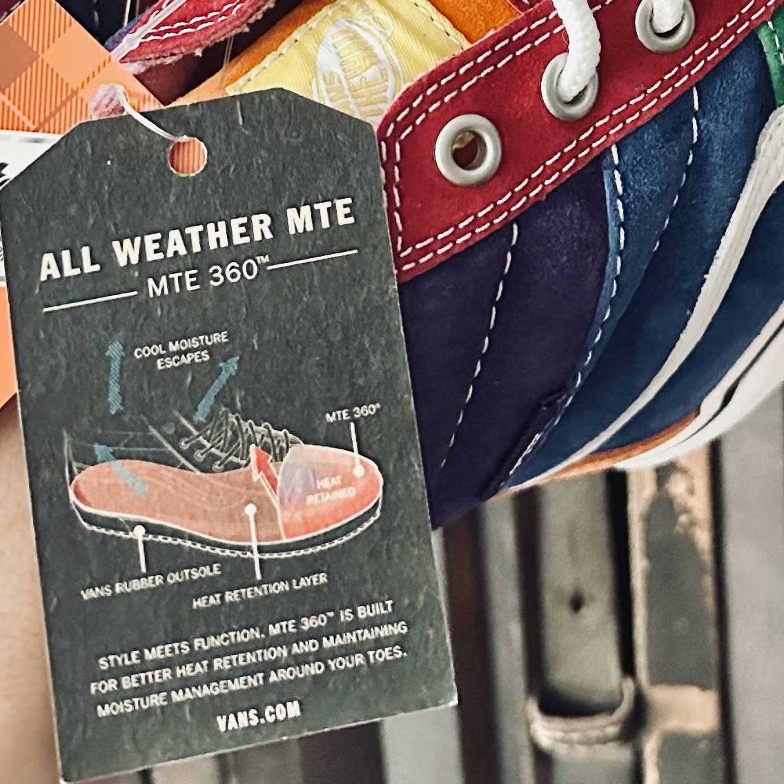 Vans Rare Sample MTE Suede Multi-coloured High Top - photo 4