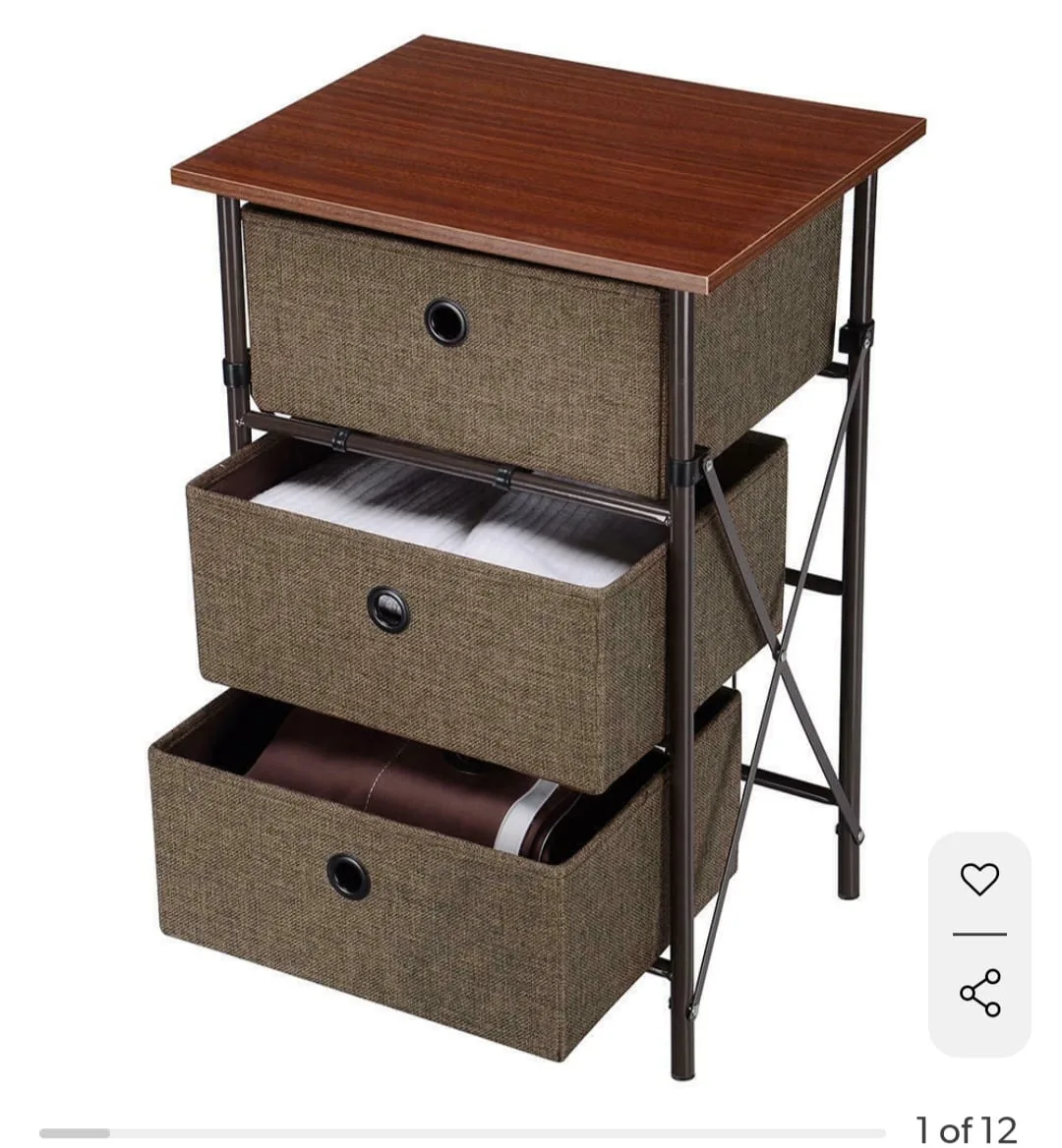 Three Drawer Nightstand image indicator(3)