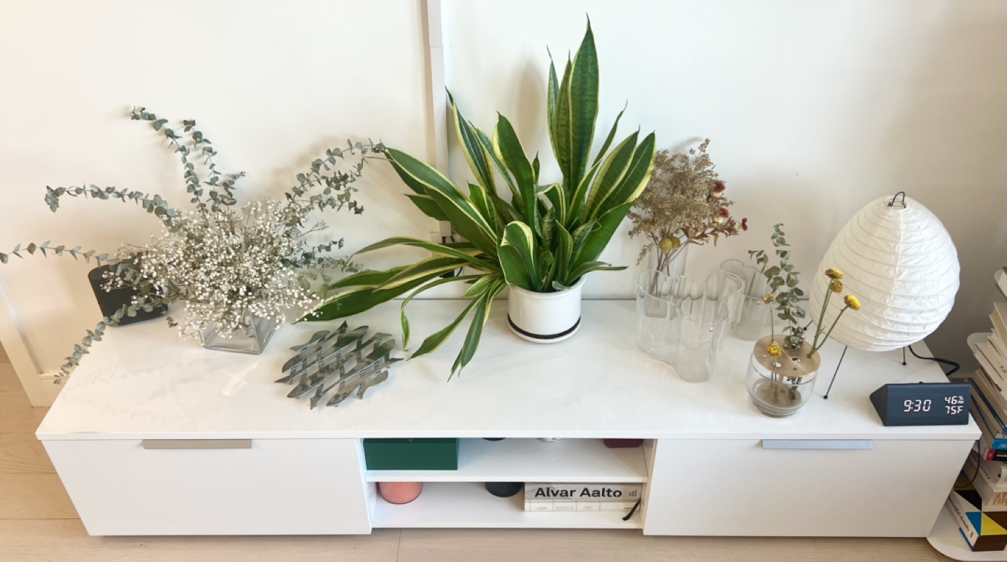 White TV Stand - photo 2