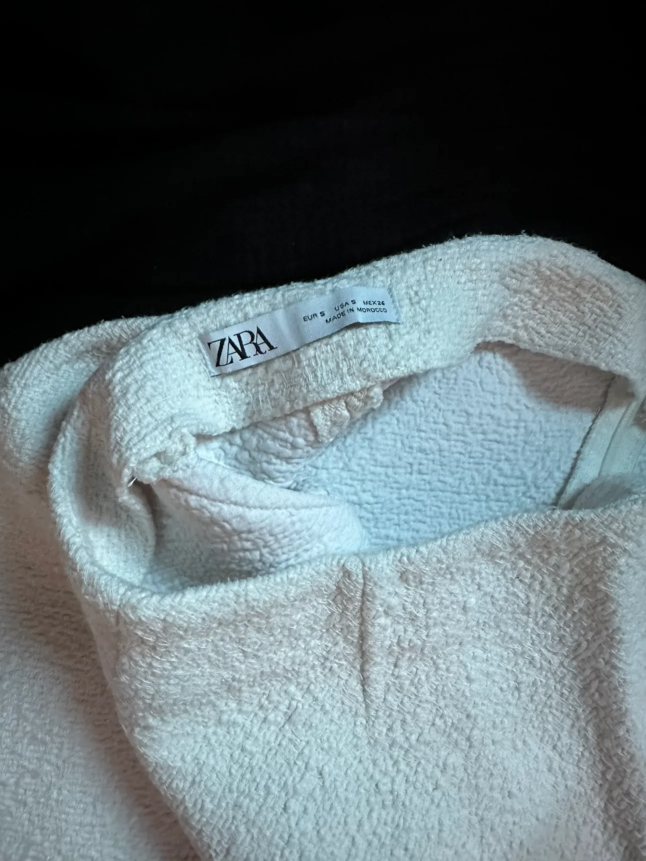 Zara White Skirt image indicator(2)