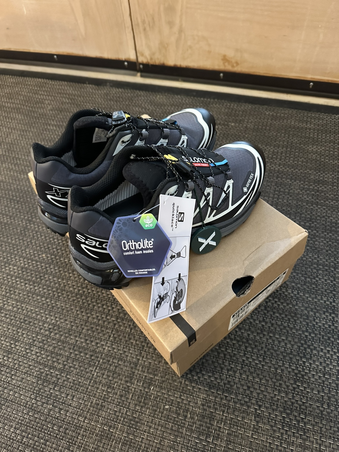 Salomon Xt-6 Gore-tex Trail Running Shoes Size 6W