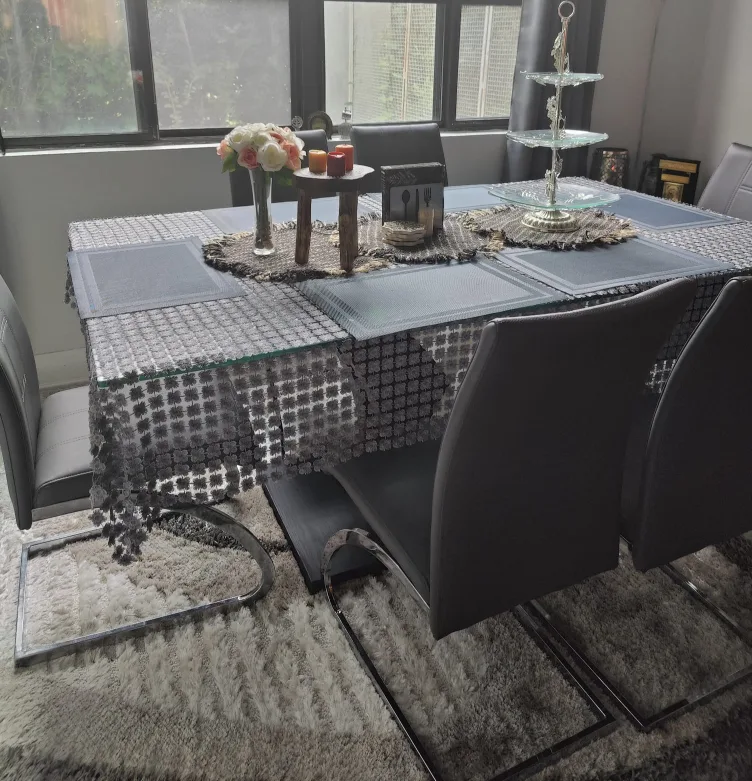 Tuxedo 7pc Dining Set with Table and 6 Chairs image indicator(5)