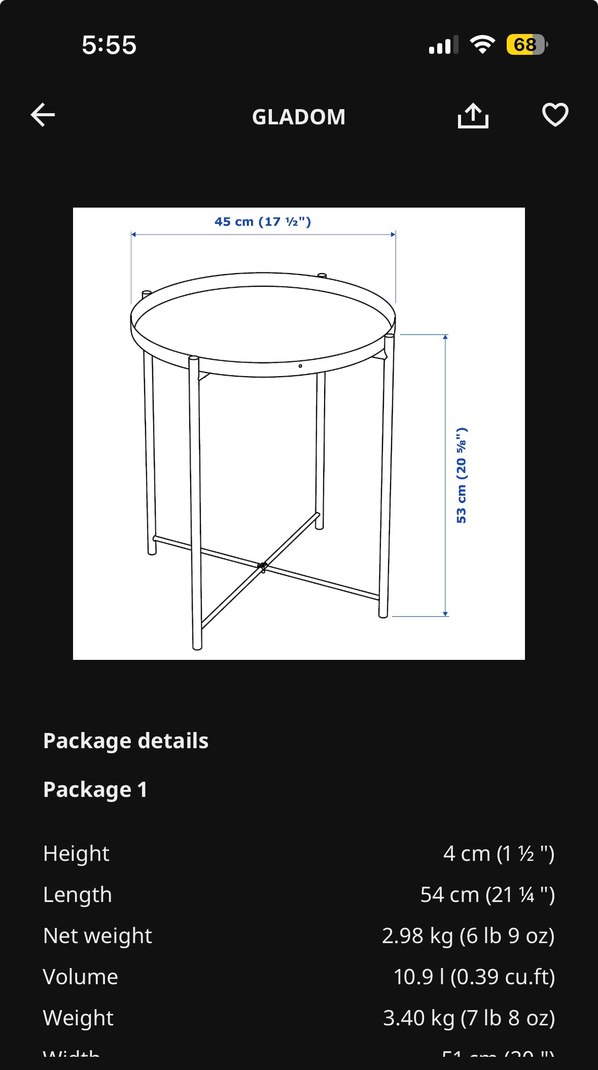 MOVING OUT SALE - Black Round Coffee/side Table - photo 4