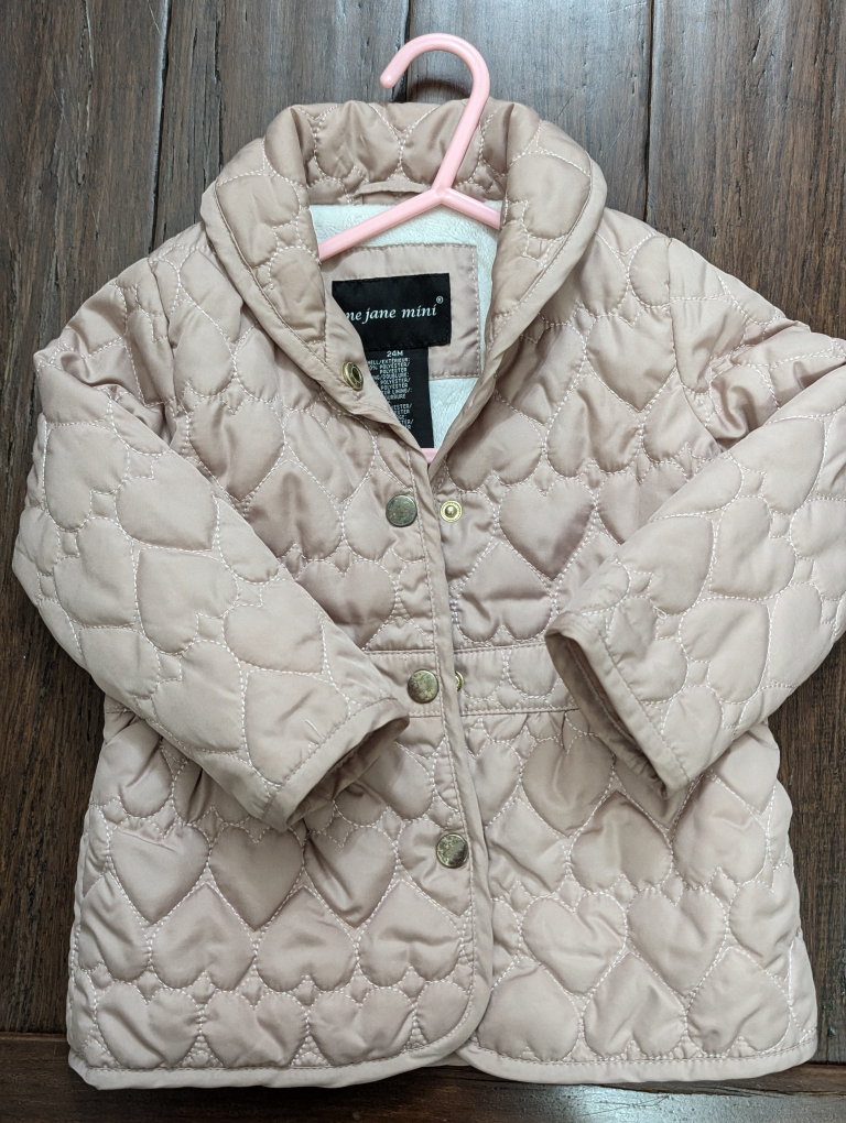 me jane mini girls quilted jacket - photo 2