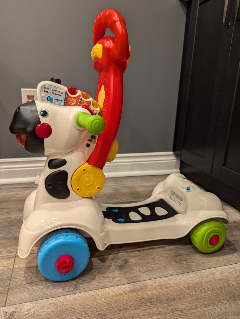 VTech 3-in-1 Learning Zebra Scooter - photo 2